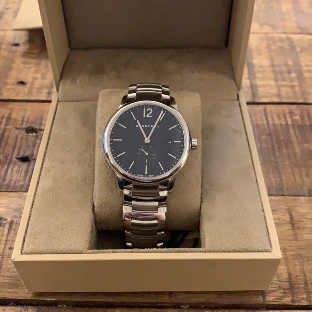 Burberry Swiss Stainless Steel Watch